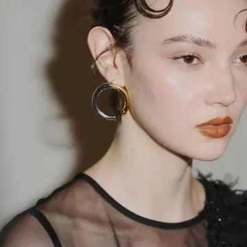 ANDRESD iconic ring pierce 귀걸이