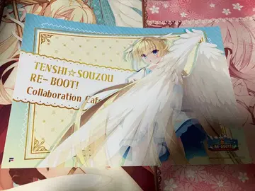 유즈소프트 천사소란 콜라보 카페 시라유키노아이 런치매트