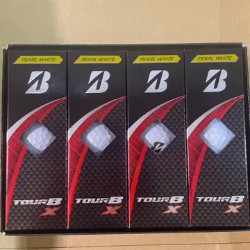 브릿지스톤 TOUR B X 펄 화이트 골프공 1더즌