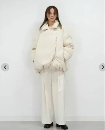 레우리 오리지널 코쿤 다운 코트 차콜