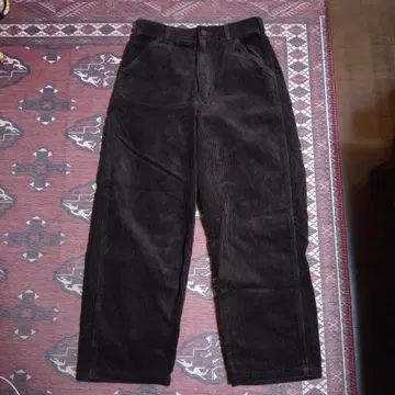 코듀로이 팬츠 유니클로 브라운