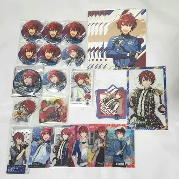 앙스타 스오우 츠카사 캔뱃지 클리어 카드 엽서