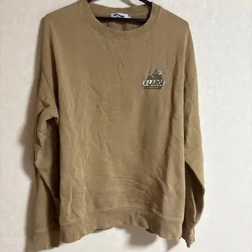 XLARGE 베이지 트레이닝복 L 후드티 긴팔