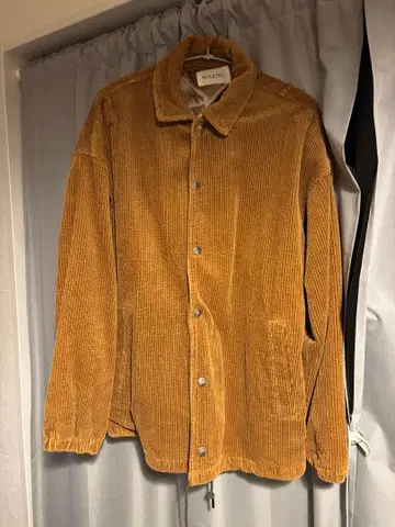 헬로 칼리프 코듀로이 버튼업 자켓 브라운