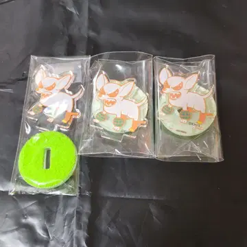 히로아카 시바후사후사 미니 아크릴 스탠드 바쿠고 3종 세트