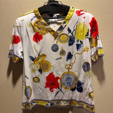 레오나르 LEONARD 여성용 꽃무늬 T셔츠