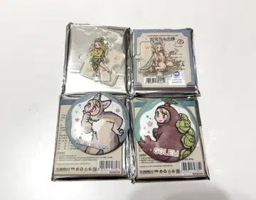 던전밥 해외 공식 아크릴 스탠드 캔뱃지 마르실 쿠이 료코