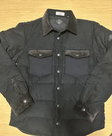 TCSS 블랙 다운 자켓