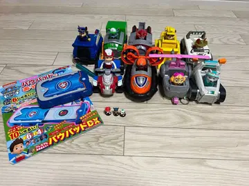 퍼피구조대 차량 9개 세트 & 퍼피패드 덤 미니 피규어 포함