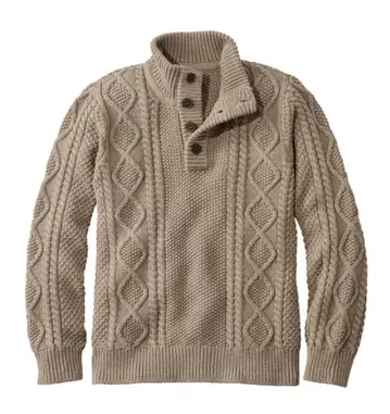 L.L.Bean 시그니처 코튼 피셔맨 스웨터