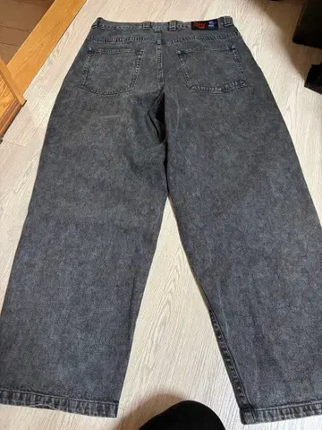 SANTA CRUZ 그레이 데님 와이드 팬츠