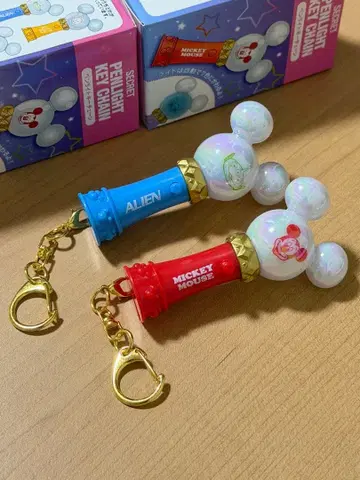 디즈니 스토어 응원봉 키체인 에이리언