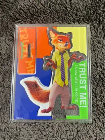 주토피아 아크릴 스탠드 닉