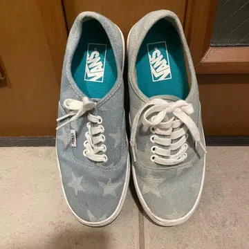 VANS 별 패턴 데님 스니커즈