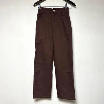 레이스업 컬러 데님 다크 브라운 Ray Cassin