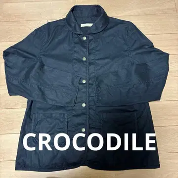 CROCODILE 블랙 숏코트