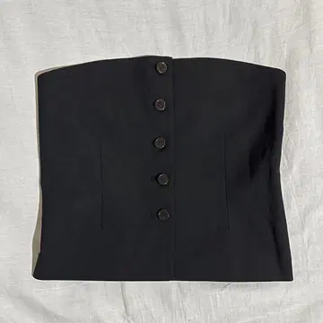 amomento 버튼 업 뷔스티에