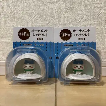 치이카와 (먼작귀) 에니마이 복권 하치와레 오너먼트 2세트