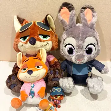 주토피아2 슈퍼 라지 봉제 인형 닉 주디