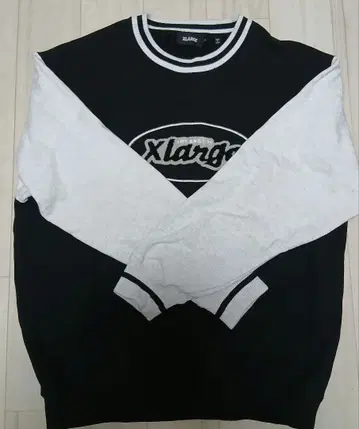 XLARGE 로고 트레이닝복 L 블랙/그레이