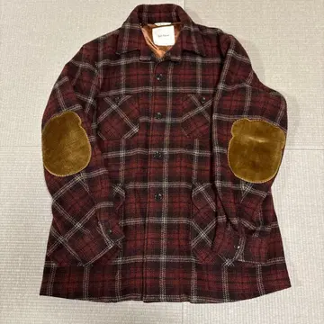 칼 헬무트 울 체크 아우터 자켓