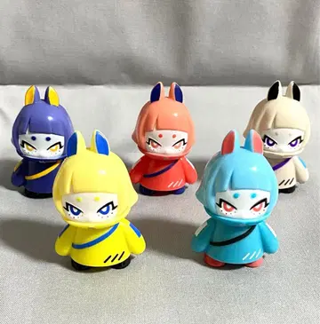 VAG 전자토끼 가챠처 한정 컬러 전종 세트