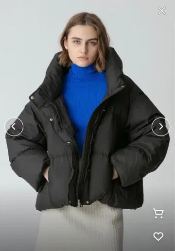 알아바일 볼륨 넥 숏 다운