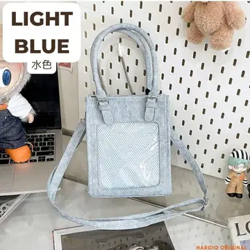 이타백 데님 숄더