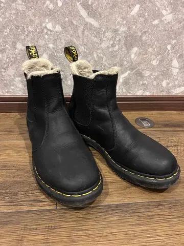 닥터마틴 보아 첼시 부츠 사이드 고어 숏부츠 가죽