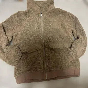 BACK NUMBER 플리스 자켓 L 사이즈 브라운