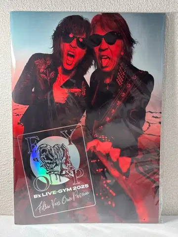 B'z FYOP 투어 팜플렛