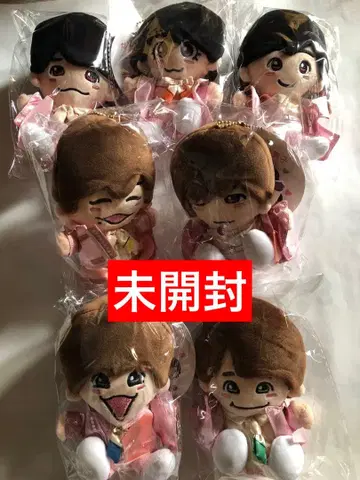 (미개봉)나니와단시 꼬마 인형 7체 세트