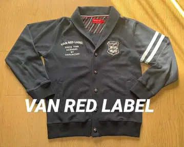 VAN RED LABEL 네이비 가디건