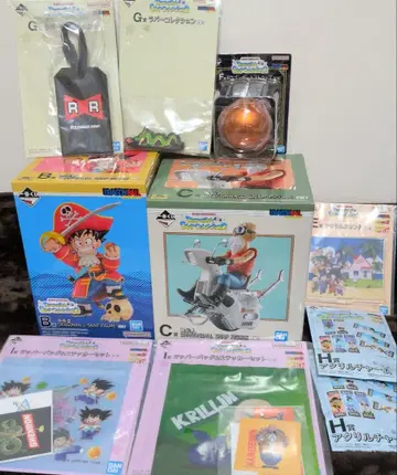 드래곤볼 제일복권 B상 C상 피규어 외 10점 일괄