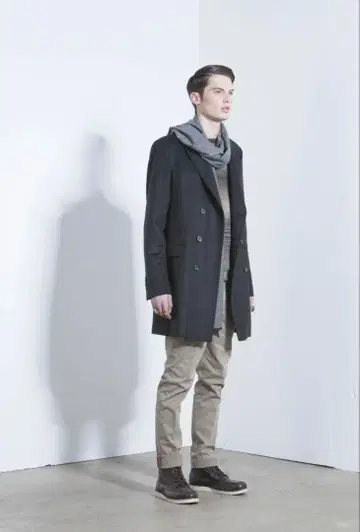 정가 약 4.5만엔 캐시미어 혼방 이탈리아 HAMAKI-HO 코트