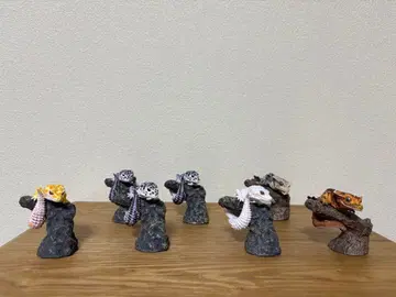 생물대도감 손가락말이 컬렉션 레오파드게코와 크레스티드 게코 02