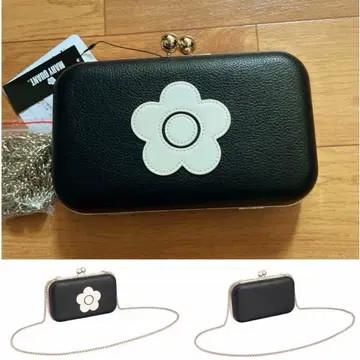 마리콴트 데이지 하드 가마구치 숄더백