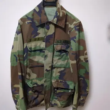 U.S. ARMY 카모플라쥬 밀리터리 자켓 S 사이즈