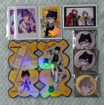 Voltacion 3rd 애니버서리 사진풍 카드 특전 캔뱃지 후라