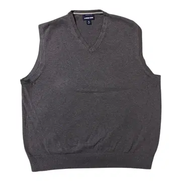 USA 구제 의류 랜즈 엔드 니트 베스트 무지 그레이 블랭크 X210