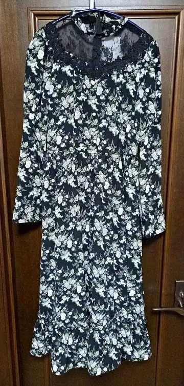 시마무라 쿠루미 원피스 그레이스풀 드레스 블랙 L