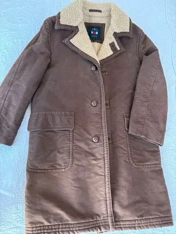 VAN 빈티지 브라운 코트