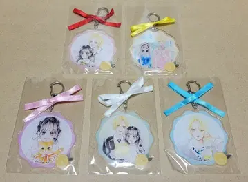 허니 레몬 소다 아크릴 키링 전 5종 컴프