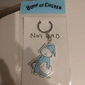 BUMP OF CHICKEN 고양이 캐릭터 키링