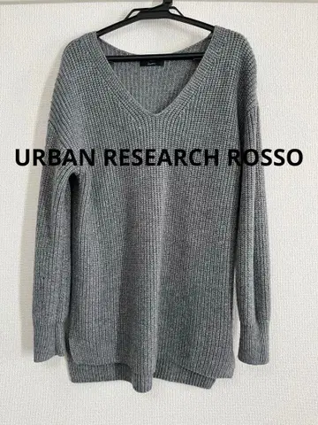 니트 여성용 어반리서치 로쏘 워셔블 편직 니트