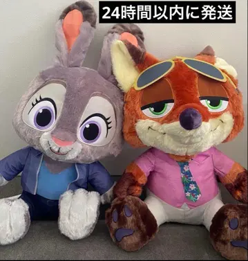 주토피아 2 슈퍼 라지 봉제 인형 닉 & 주디 당일 발송 가능