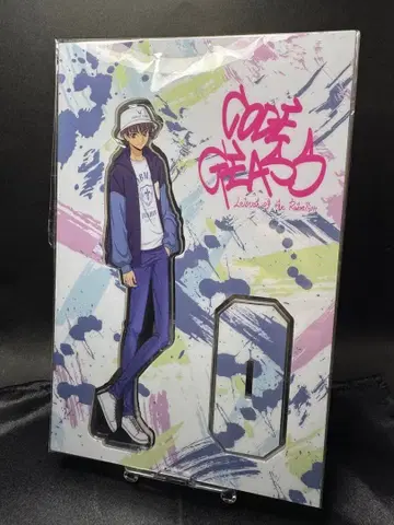 코드기어스 KOBMAST IVAROV 콜라보 한정판 아크릴 스탠드 스자쿠