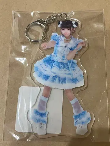 iLiFE! 무지개 깃털 미니 무도관 복권 아크릴 키링