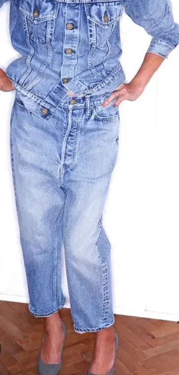 매디슨 블루 SAROUEL PT DENIM 사이즈 2