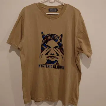HYSTERIC GLAMOUR 베이지 T셔츠